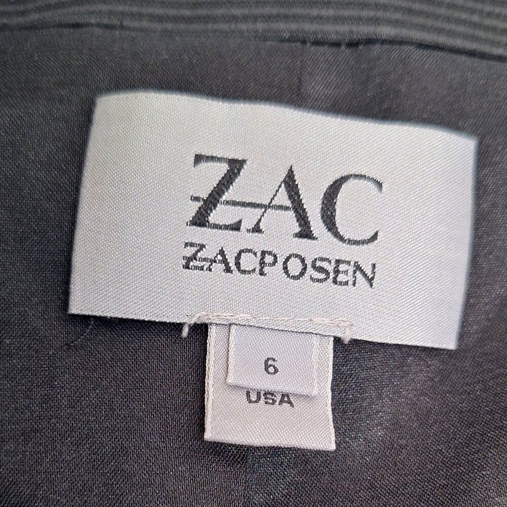 Zac Posen Bolero Jacket  Black Size 6‎ - Picture 2 of 7
